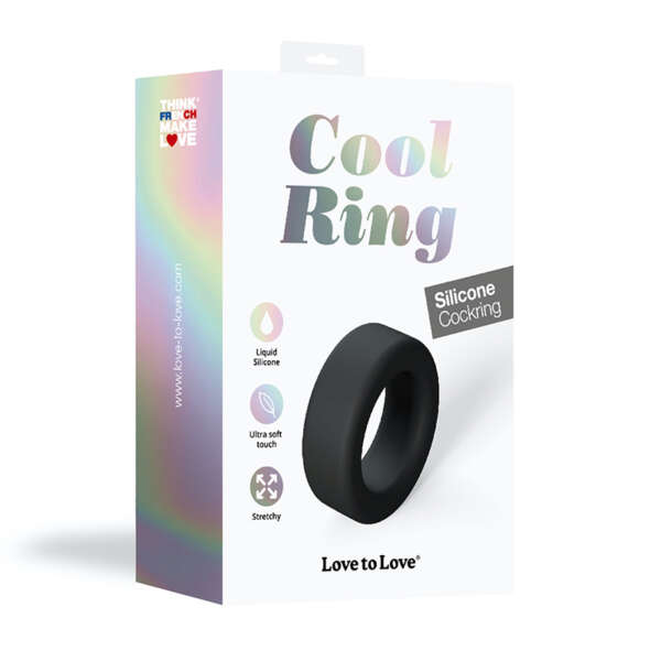 Love to Love Cool Ring Cockring Black