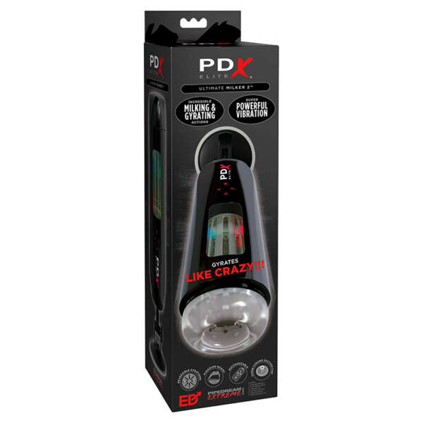 PDX Elite Ultimate Milker 2 BlackClear