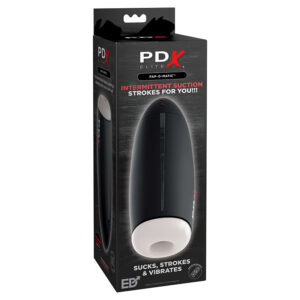 PDX Elite Fap-O-Matic Stroker WhiteBlack