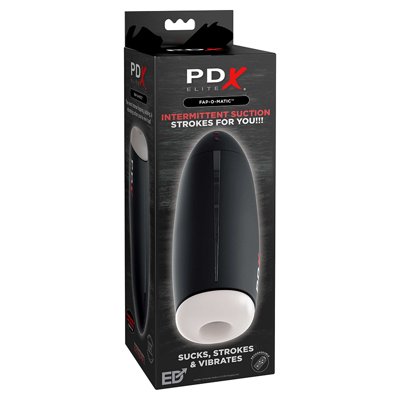 PDX Elite Fap-O-Matic Stroker WhiteBlack