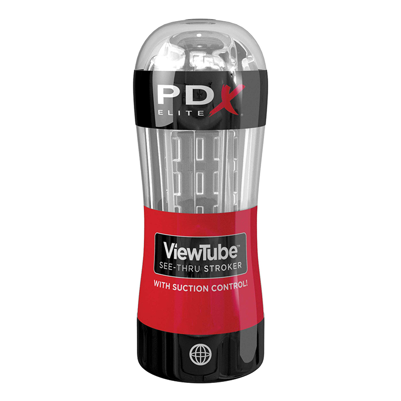PDX Elite ViewTube Stroker Clear