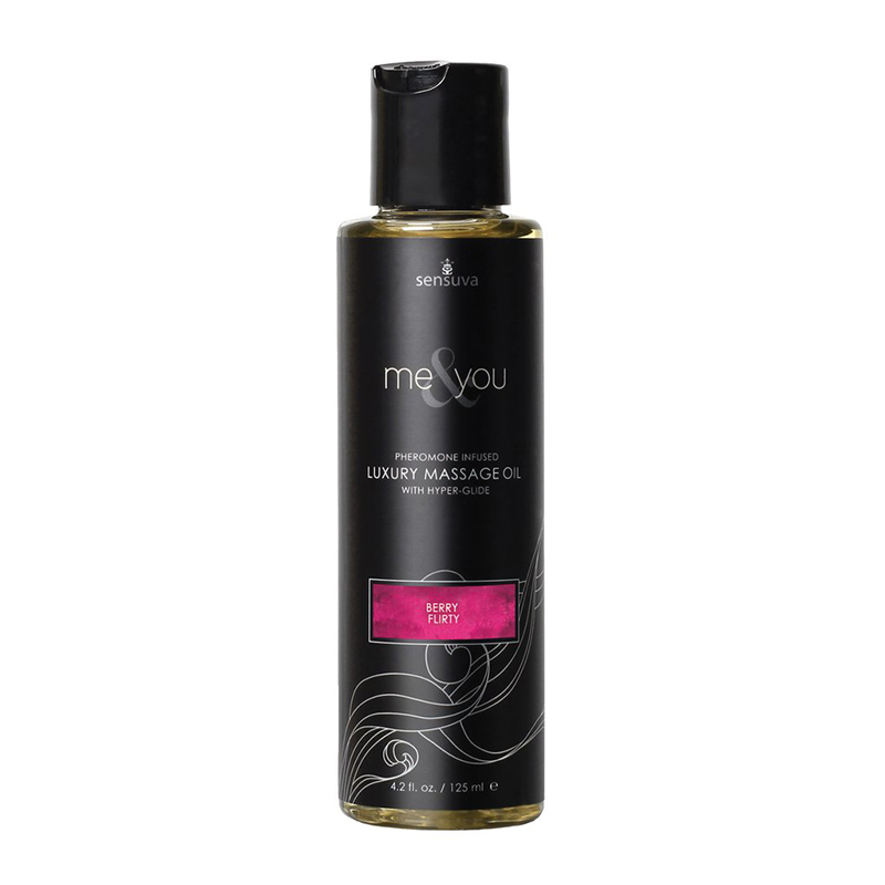 Me & You Berry Flirt Massage Oil 4.2oz