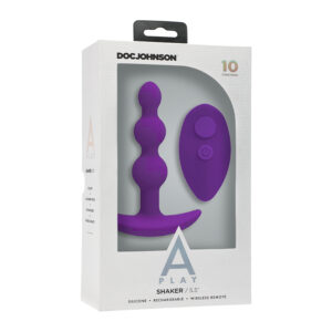 A-Play BEADED VIBE Recha Sili Anal Plug