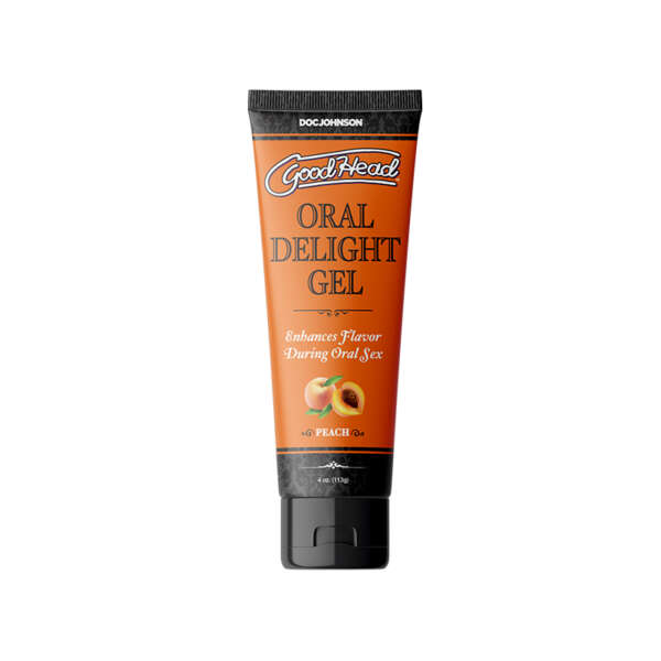 GoodHead Oral Delight Gel Peach Bulk 4oz