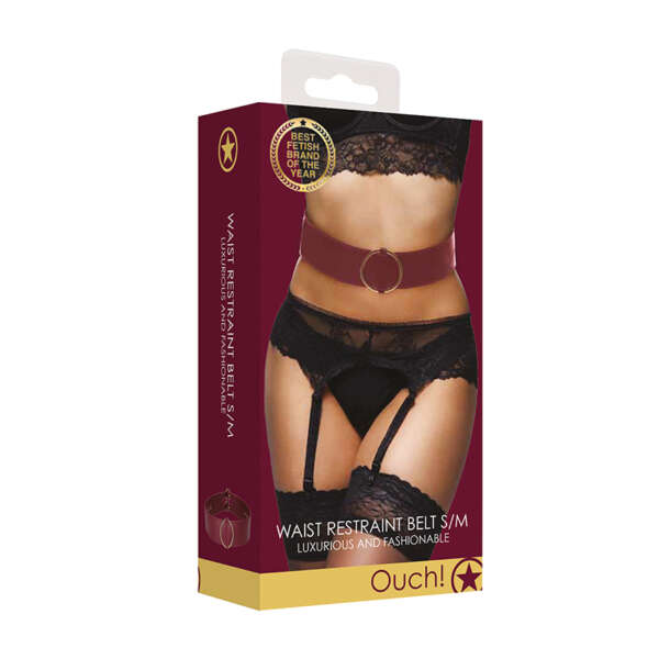 Ouch Halo Waist Restraint Belt Burgun SM