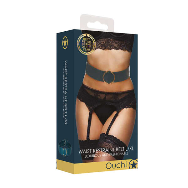 Ouch Halo Waist Restraint Belt Green LXL
