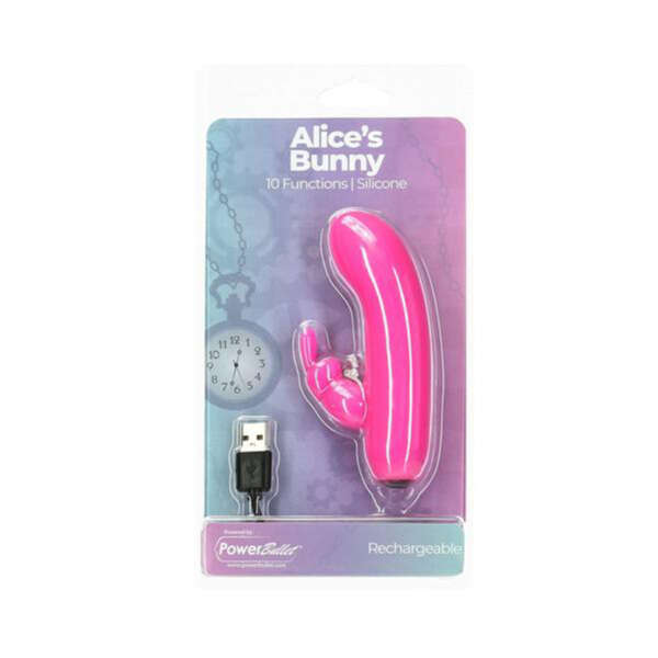 Alice's Bunny Rechar Bullet W/ Sleeve Pk