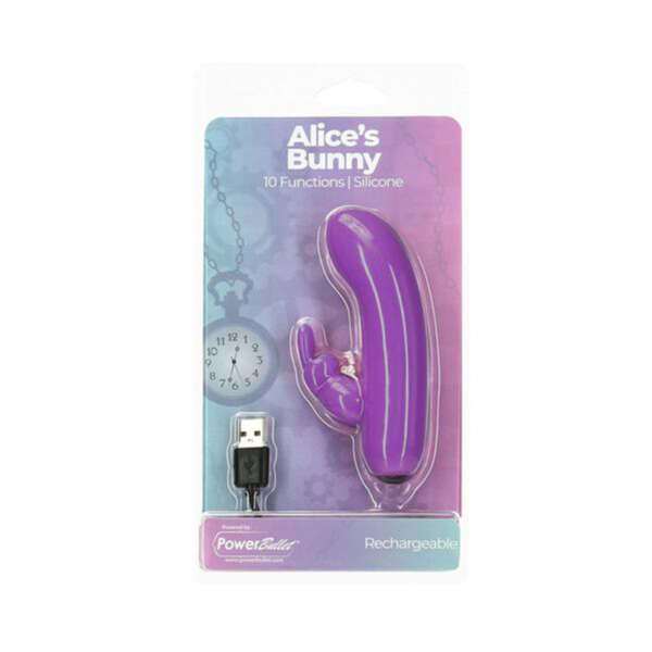Alice's Bunny Rechar Bullet W/ Sleeve Pu