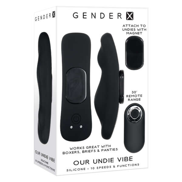 GX Our Undie Vibe Rechargeable Black