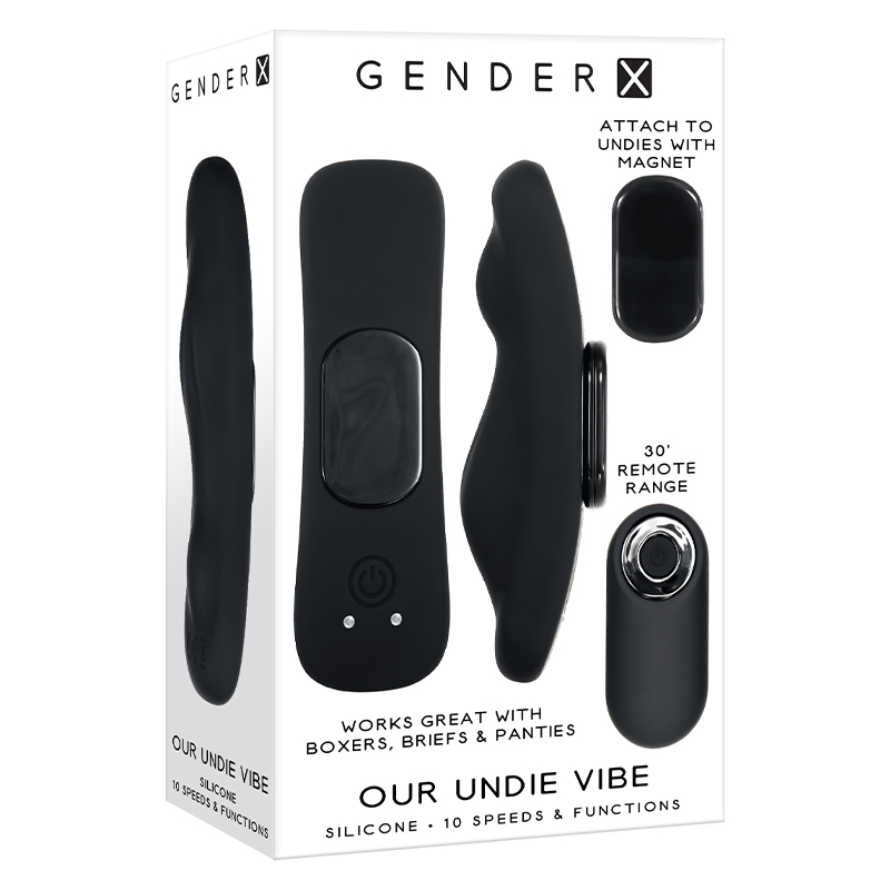 GX Our Undie Vibe Rechargeable Black