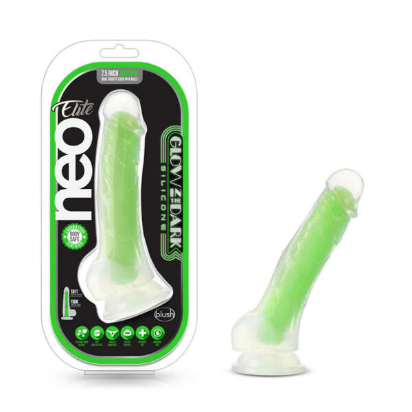 Neo Elite GITD Viper 7in Neon Green