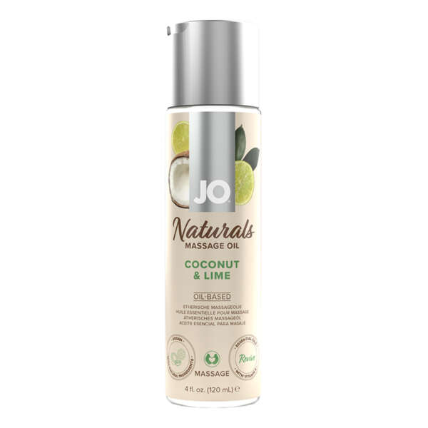 JO Naturals Coconut&Lime-Massage Oil 4oz