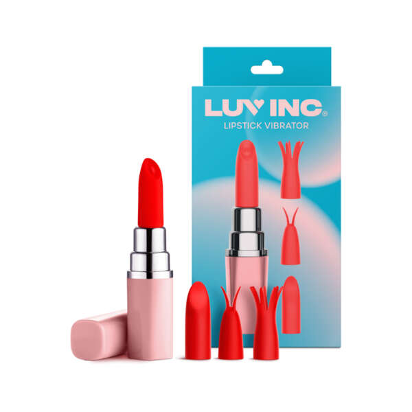 Luv Inc Lv57 Lipstick Vibrator Light Pnk