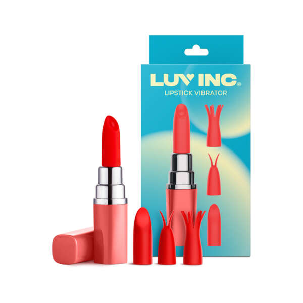 Luv Inc Lv57 Lipstick Vibrator Coral