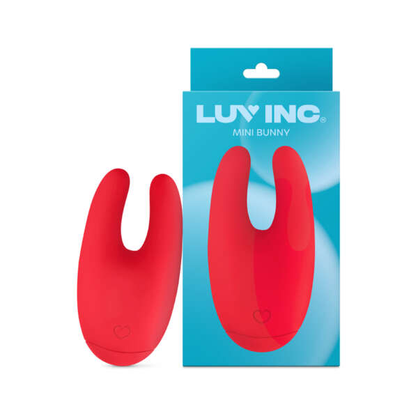 Luv Inc Bu89 Mini Bunny Vibrator Red