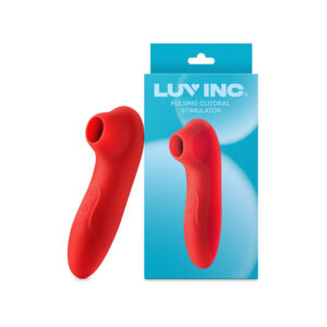 Luv Inc Cs19 Pulsing Clitoral Stim Red