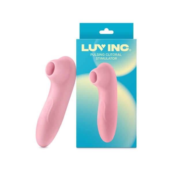 Luv Inc Cs19 Pulsing Clit Stim Light Pnk