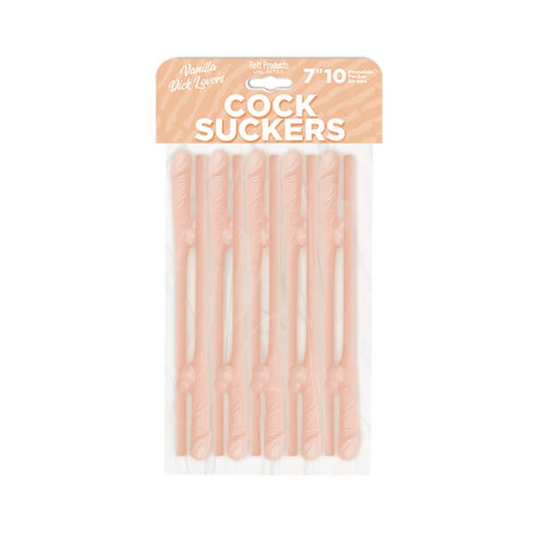 Skins Pecker Straws Vanilla Lovers 10p