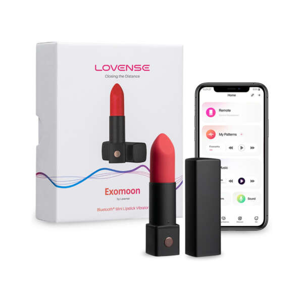 Lovense Exomoon Lipstick Vibrator