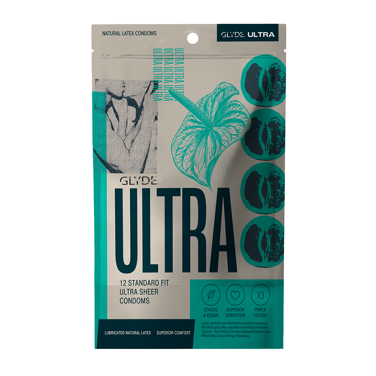 Glyde Ultra Condoms 12pk