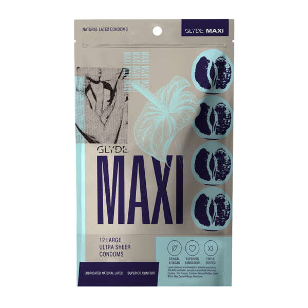 Glyde Maxi Condoms 12pk