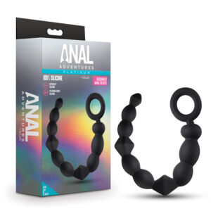Anal Adventures Beginner Anal Beads Blk