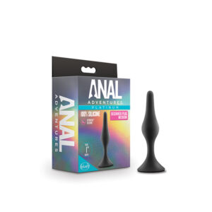 Anal Adventures Beginner Plug Medium Blk