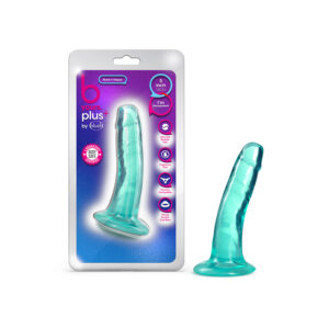 B Yours Plus Hard n Happy 5in Dildo Teal