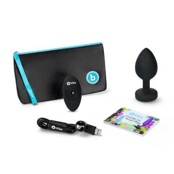 b-Vibe Vibrating Jewel Black Diamond XXL