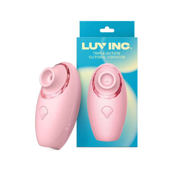 Luv Inc Tv11 Triple-Action Clit Vibr Pnk