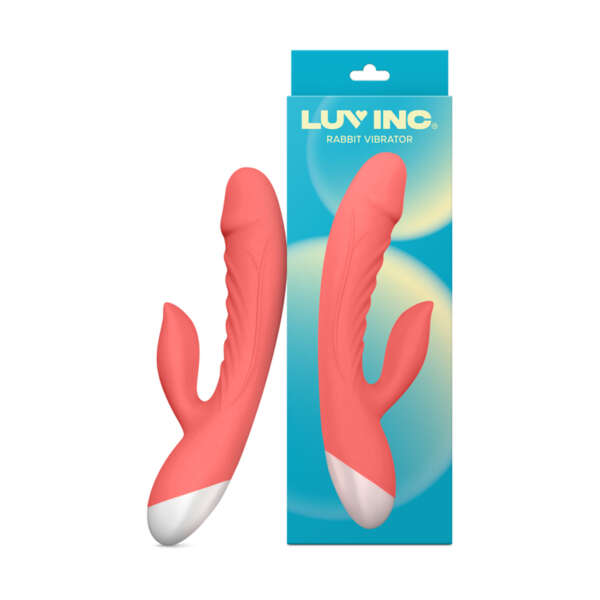 Luv Inc Rv20 Rabbit Vibrator Coral
