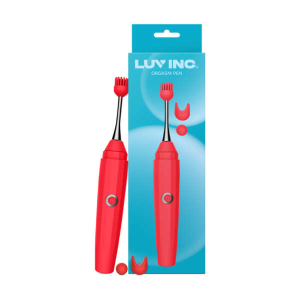 Luv Inc Op10 Orgasm Pen Vibrator Red