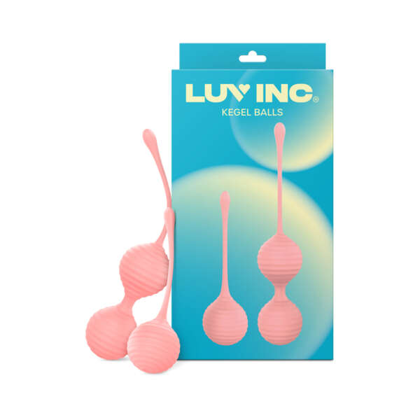 Luv Inc Kg88 Kegel Balls Set Light Pink