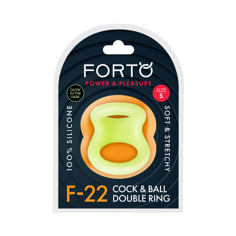 Forto F-22 Sili C&B D-Ring Small Glow