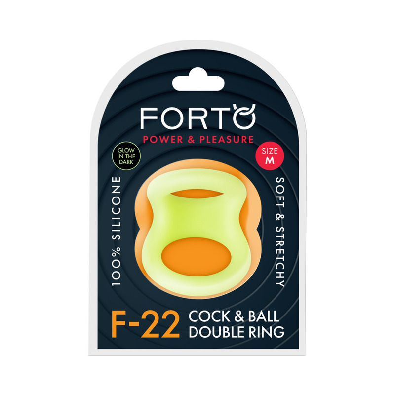 Forto F-22 Sili C&B D-Ring Medium Glow