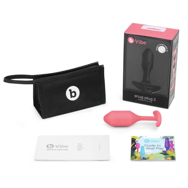 b-Vibe Snug Plug 2 Coral