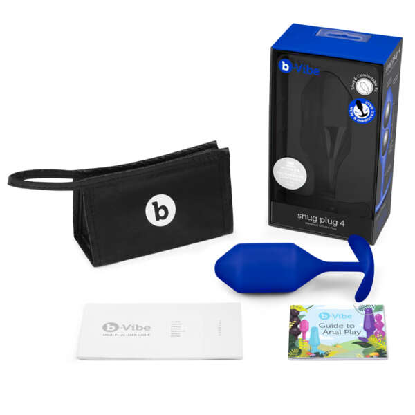 b-Vibe Snug Plug 4 Navy