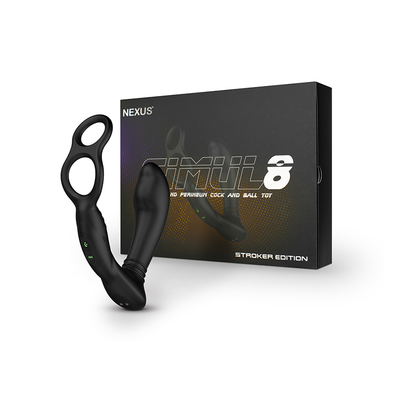 Nexus Simul8 Stroker Edition Silicone Bk