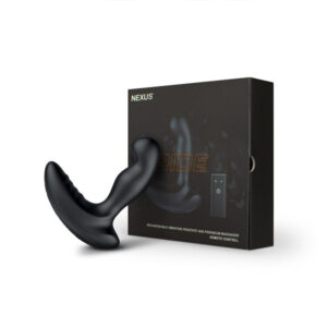 Nexus Ride Remote Prostate Dual Motor Bk