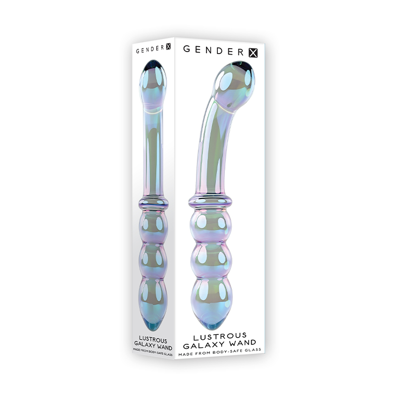 GX LustrousGalaxyWand 7.3in Glass Multi