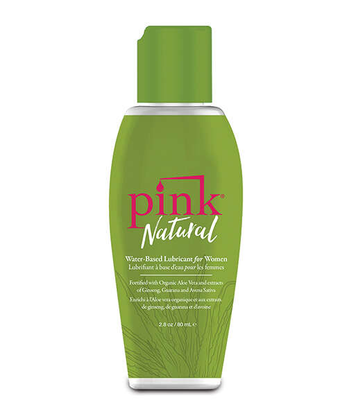 Pink Natural Water Based Lubricant for Women - 2.8 oz