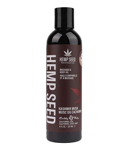 Earthly Body Massage & Body Oil - 8 oz Kashmir Musk