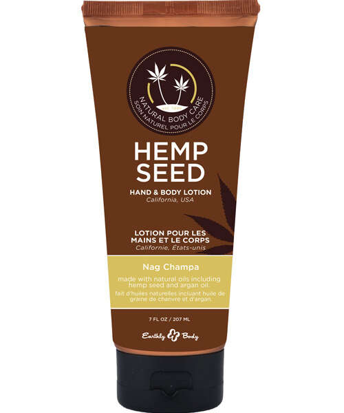 Earthly Body Hand & Body Lotion - 7 oz Tube Nag Champa