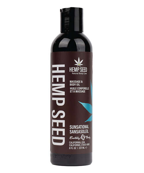 Earthly Body Massage & Body Oil - 8 oz Sunsational