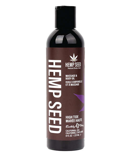 Earthly Body Massage & Body Oil - 8 oz High Tide