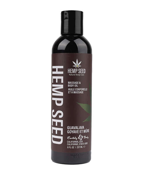 Earthly Body Massage & Body Oil - 8 oz Guavalava