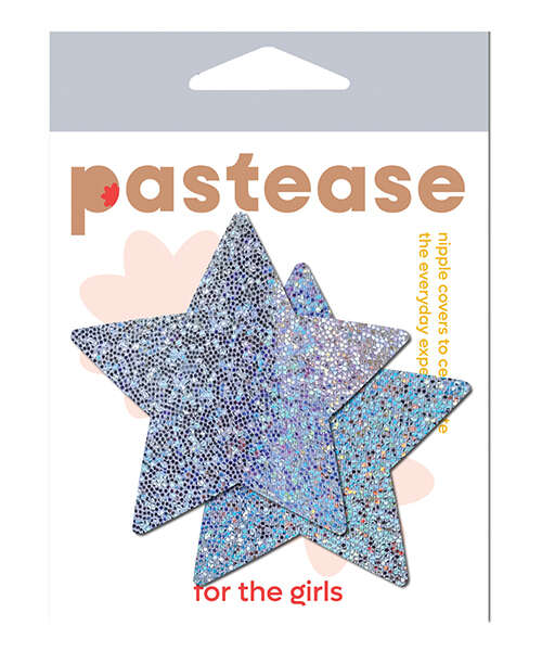 Pastease Glitter Star - Silver O/S