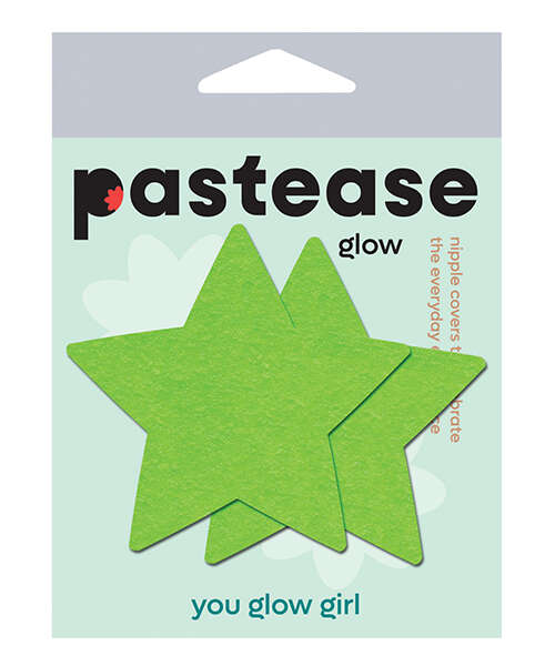 Pastease Star - Glow in the Dark Green O/S
