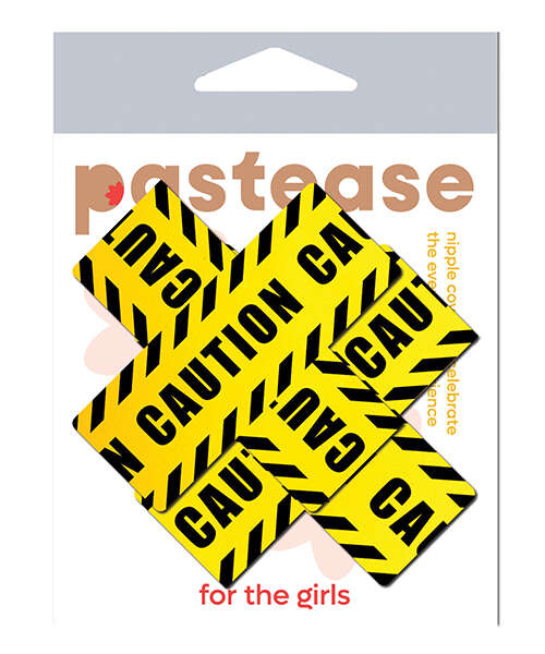 Pastease Caution Cross - Black/Yellow O/S