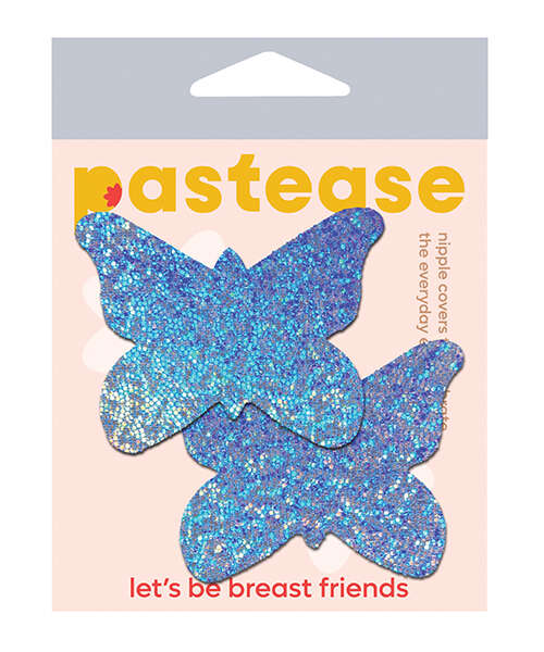 Pastease Premium Glitter Butterfly - Blue O/S